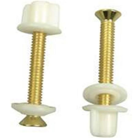 Hinge Bolt - Danco 88653 Seat Hinge Bolt, Steel, Brass