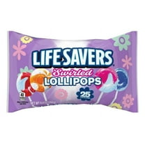 Lifesavers Easter Swirl Lollipops Suckers (25 suckers) - 8.8oz/25ct - Use for Easter Baskets, Easter Egg Hunts, Classroom Parties