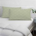 thumbnail image 3 of Sage Green Pillow Covers, Linen Long Throw Pillow Case, Modern Abstract Art Farmhouse Holiday Pillow Protector Decorative Cushion Cover for Living Room/Bedroom 20" x 26", 3 of 8