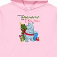 thumbnail image 3 of Inktastic I Want a Hippopotamus for Christmas Youth Hoodie Sweatshirt, 3 of 4
