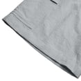 thumbnail image 6 of Angala Boys Shorts Solid Elastic Waist Cargo Shorts Summer Lightweight Relaxed Fit Dailywear Boys Shorts Size 13-14 Years Light Gray, 6 of 9