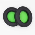 thumbnail image 3 of 1 Paire de Coussinets de Remplacement pour Écouteurs Razer Kraken Pro V2 Razer Kraken 7.1 Razer Kraken Pro V2 Chroma Coussinet en Mousse (Vert), 3 of 5