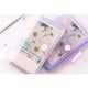 thumbnail image 4 of Kearding Álbumes Mini portatarjetas pequeño Insertar foto de doble cara Regalos transparentes Lentejuelas personalizadas Azul Azul Type3 NO3, 4 of 6