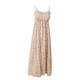thumbnail image 1 of Vestido suelto sin espalda de talla grande, vestido de fiesta con tirantes. Vestido floral de algodón con viento de playa, 1 of 5