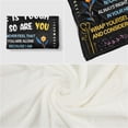 thumbnail image 5 of KAAYEE Mothers Day Gifts for Mom Blanket, Birthday Gifts from Daughter for Mother, Best Mom Ever Gifts, Throw Blanket 65” x 50” (Black), 5 of 7