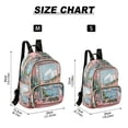 thumbnail image 2 of FORMRS Mini Backpack Purse for Women Travel Daypack Casual Shoulder Bag, Pink Boat, 2 of 7