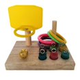 thumbnail image 4 of lionlar Tabletop Parrot Intelligence Toy Birds Chewing Toys for Small Medium Large Birds, 4 of 7