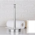 thumbnail image 4 of Multifunction Standing Paper Holder Stainless Steel Kitchen Tissue Holder Countertop Anti-Slip Simply Tear Roll Contemporary Paper Towel Holder Napkin Holder, 4 of 7