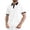 White, variant on Adult Mens Polo T Shirts Short Sleeve Button Polo Tees Lightweight Black Clothes for Men