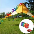 1.6M Rainbow Curlie Foldable Rainbow Wind Colorful Hanging Rainbow Wind