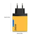 thumbnail image 2 of 240W GaN USB Charger Type C Fast Charge Power Adapter Multiports, 2 of 7