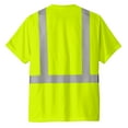 thumbnail image 6 of High Visibility Short Sleeve T-Shirts for Men Hi Vis Reflective Class 2 Mesh Tee (Safety Yellow 4 Pack XL), 6 of 6