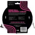 thumbnail image 2 of Ernie Ball Straight Instrument Cable White 20ft, 2 of 3