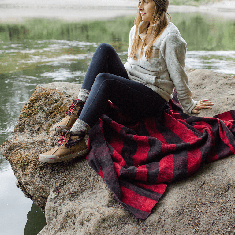 Arcturus Red Buffalo Plaid Wool Blanket for Outdoor Use Warm and Durable 4.5 lbs 64 x 88 Walmart