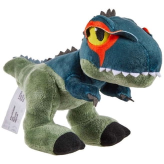 Jurassic World Peluche Bumpy – Dinosaurio Anquilosaurio De 38 Cm Con Rugidos, Juguete Suave Para Niños +3 Años