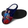 thumbnail image 4 of Men Henry Danger Slippers Non-Slip Fuzzy House Slippers Warm Soft Plush Winter House Shoes Indoor Outdoor Slip-On Shoes, 4 of 7