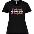thumbnail image 3 of Inktastic Candy Hearts Ii Women's Plus Size T-Shirt, 3 of 5