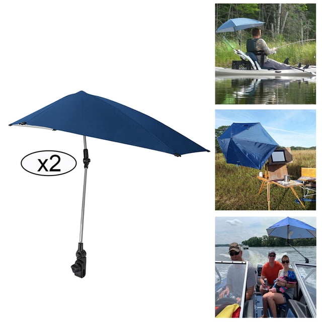 Toldos de Parasol de Ajustables Plegables 2x para Silla shamjiam Sombra de playa