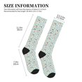 thumbnail image 2 of Lsque Cute Cows Pattern Sport Compression Socks for Men & Women 15-20 mmHg Knee High Nurse Pregnant Running Medical and Travel Athletic, 2 of 6