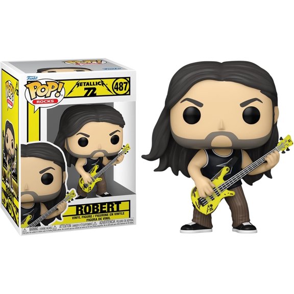 Funko Pop! Rocks: Metallica - Robert - 72 Seasons - Collectable Vinyl Figure