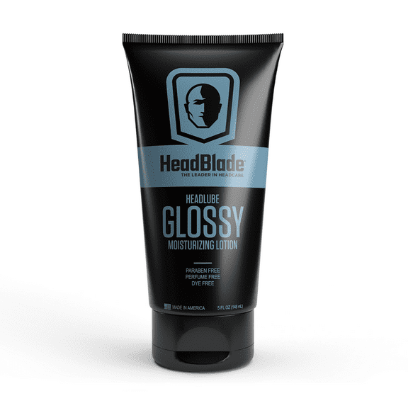 HeadBlade HeadLube Glossy Moisture Lotion, No Dyes, Cruelty Free, 5 Oz