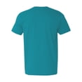 thumbnail image 3 of Gildan T-Shirt Softstyle pour Hommes, m, Bleu Tropical, 3 of 3