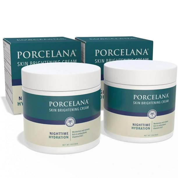 Crema hidratante nocturna Porcelana que atenúa las manchas oscuras, 60 ml
