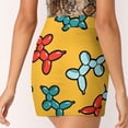 thumbnail image 6 of Balloon Animal Dogs Pattern In Yellow Women's skirt Sport Skort Skirt With Pocket Fashion Korean Style Skirt 4Xl Skirts Balloon, 6 of 7