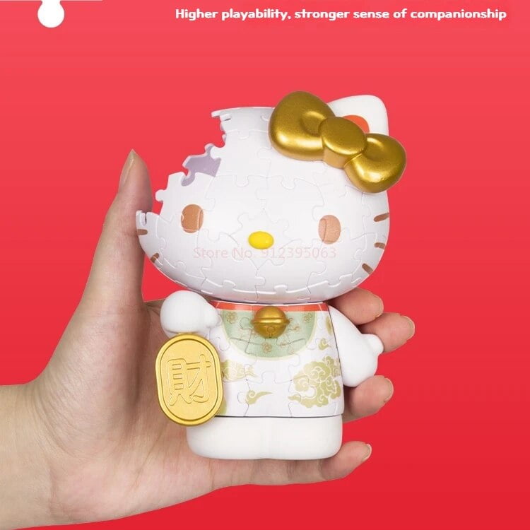 3D-JP Sanrio Hello Kitty Series 3d Puzzle Toys 50th Anniversary