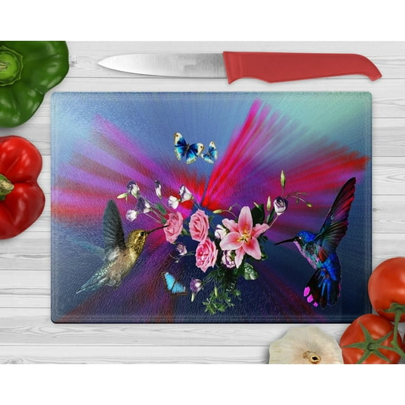 Hummingbird Cutting Board