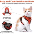 thumbnail image 6 of Cheapark Cat Leash Adjustable Soft Breathable Vest Harness Thickened Escape Proof For Walks Travel Outdoor Use, 6 of 6