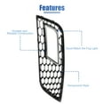 thumbnail image 4 of Unique Bargains Pair Front Fog Light Mesh Grille Honeycomb Type Grill Cover for Audi A4 B8.5 13-16 8K0807681K, 4 of 6