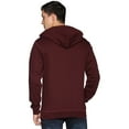 thumbnail image 2 of Klizzer Luxury 100% Cotton Hoodies for Men - Rich Fabric, Soft & Comfortable, Maroon (Sizes S-2XL), 2 of 7