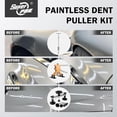 thumbnail image 4 of BeesClover Car Dent Puller Kit, Dent Repair Kit with Rubber Hammer, Bridge Puller, Hot Melt Adhesive Strip, LED Circuit Board for Auto Body Dent Removal, 4 of 7