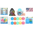 thumbnail image 3 of Outdoor Summer Fun: 12 Reusable Water Balloons with Mesh Bag - Family Friendly, 3 of 5