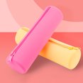 thumbnail image 3 of CSChome Pencil Pouch Pencil Pouch Large Capacity Washable Smooth Zipper Food Grade Gel Silicone Portable Storage Daily Use, 3 of 7