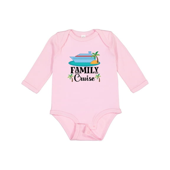Inktastic Family Cruise Vacation Trip Boys or Girls Long Sleeve Baby Bodysuit