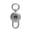 Silver, variant on Rechargeable Miniature Scale Keychain For Daily Use Electronic Weighing Tool
