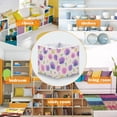 thumbnail image 5 of Foldable Fabric Storage Bin Home Cubes Clothing Organizer Bins Large Collapsible Box Basket for Home Organizer Watercolor Dandelions Pattern, 5 of 7