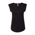 thumbnail image 2 of Next Level - Women's Festival Sleeveless Deep V-Neck T-Shirt - 5040 - Black - Size: S, 2 of 3