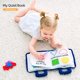 thumbnail image 4 of Juguetes Montessori Jollybaby de Quiet Book con 10 actividades, color azul, 4 of 6
