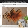 thumbnail image 3 of Tiptophomedecor - 3D Illusion Wallpaper Wall Mural - Multilayer, 3 of 5