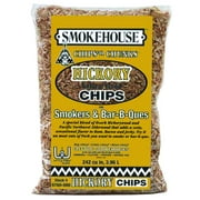 Smokehouse Wood Chips for Smokers and Grills, 1.75 lbs, Hickory