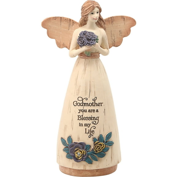 Pavilion Gift Company 41071 Godmother with Sentiment Angel Figurine, 6"