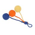 thumbnail image 1 of Boule de Sisal de Chat Suspendue, Jouet Interactif de Chat de Boule de Sisal Hangable Coloré pour l'Intérieur Vert Blanc, Rouge Vert Blanc, Rouge Jaune Bleu, Rose Violet, 1 of 8