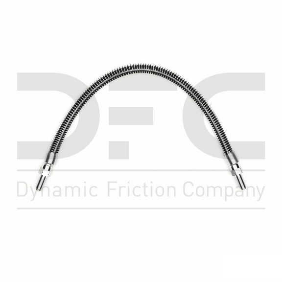 Front Dynamic Friction Company Brake Line Hose 350-20003 For 1974-1986 Jaguar XJ12, 1974-1987 Jaguar XJ6, 1976-1993 Jaguar XJS, 1982-1988 Jaguar Vanden Plas, 1993 Jaguar XJRS