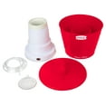thumbnail image 4 of Coca-Cola CKAPHBKT8CR Hot Air Popcorn Popper with Bucket, 4 of 5