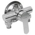 thumbnail image 2 of Stainless Steel Shower Faucet Hot And Cold Water Mixer Wall Mounted Metal Handle, 2 of 11