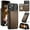 Brown, variant on For iPhone 17 Pro Case with Card Holder, Wallet Flip Cover Case with RFID Blocking, Durable Leather Kickstand Magnetic Clasp Shockproof Phone Case for Women Men,Black