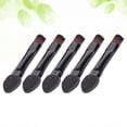 thumbnail image 3 of 50pcs Double Sided Eye Shadow Sponge Applicator Portable Eye Shadow Brush Makeup Tool for Women Girls (Black), 3 of 3